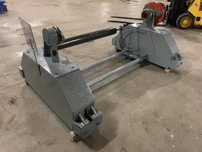 60" SHAFTED UNWIND STAND WITH EDGE GUIDE