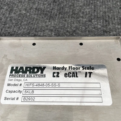 Used HARDY PROCESS SOLUTIONS 0535-0575-03-0 Misc Industrial Equipment California US | Davliegogo LLC #1717845