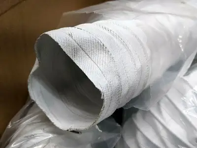 New | in-Stock FLEXHAUST WHITE HOSE 2.5” ID X 25’ FEET Hoses | Maverick Industrial Sales #1115306