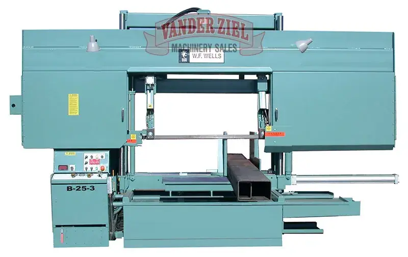 New | in-Stock W.F. WELLS S-40-3 Horizontal Band Saws Michigan US | Vander Ziel Machinery Sales #480349