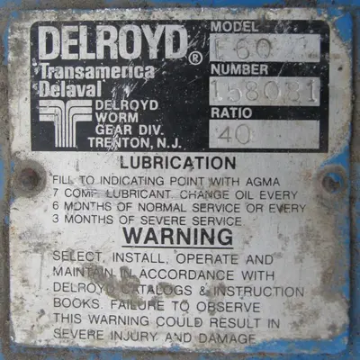 USED DELROYD E60
