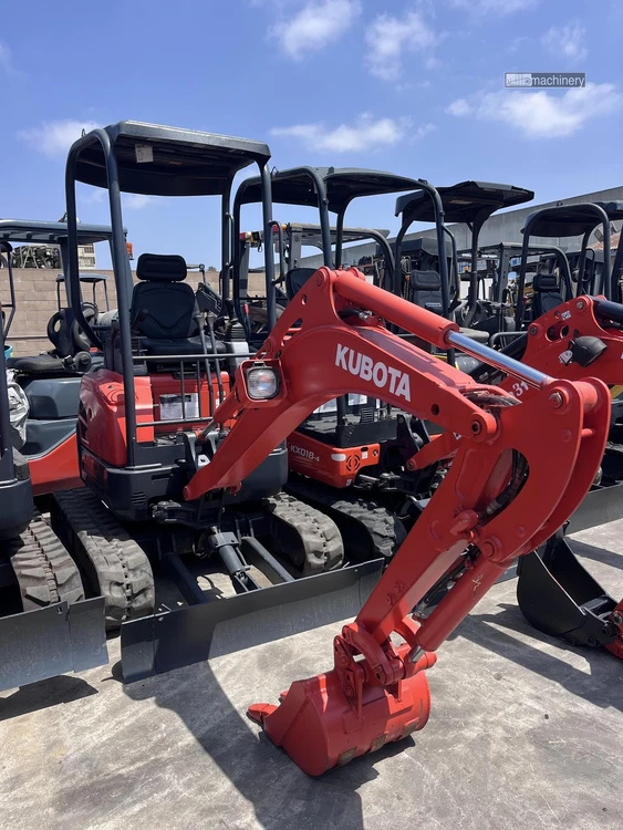 Used 2018 KUBOTA U17 Crawler Excavators - Mini California US | Lillo Machinery #1403832