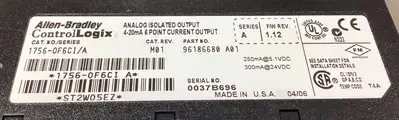 USED Allen-Bradley Allen-Bradley 1756-0F6CI A