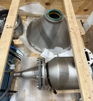Westfalia SC 35-06-177 Hydrostop clarifier centrifuge, 316SS.