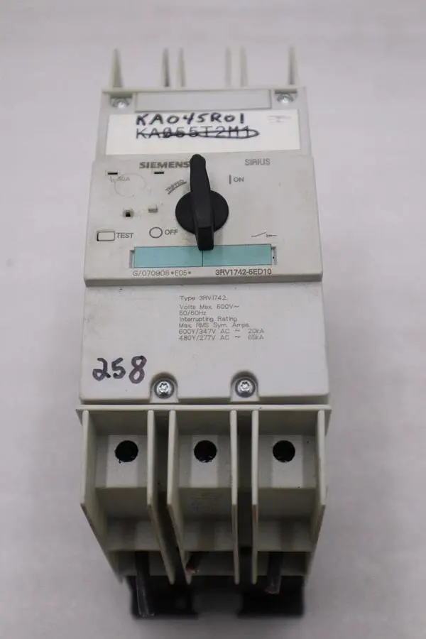 Siemens 3RV1742-5ED10 Circuit Breaker 30AMP STOCK H1428