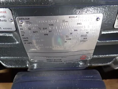 USED NIDEC MOTOR CORP. 15707119100