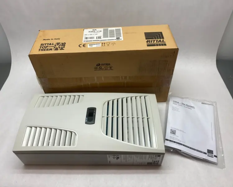 New | in-Stock RITTAL TOPTHERM BLUE E WALL-MOUNTED COOLING UNIT 300-4000W Misc Industrial Equipment | Maverick Industrial Sales #1110728