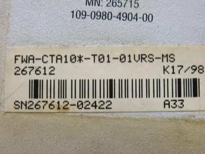Indramat FWA-CTA10*-T01-01VRS-MS Operator Interface Panel Key Pad