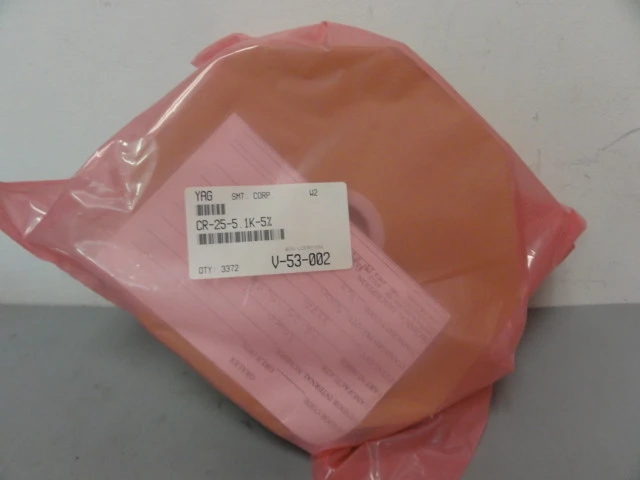 Used YAGEO CR-25-5. Misc Electrical & Power Parts | BG Industrial Surplus #471875