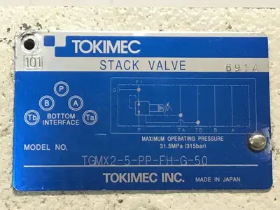 USED TOKIMEC TGMX2-5-PP-FH-G-50