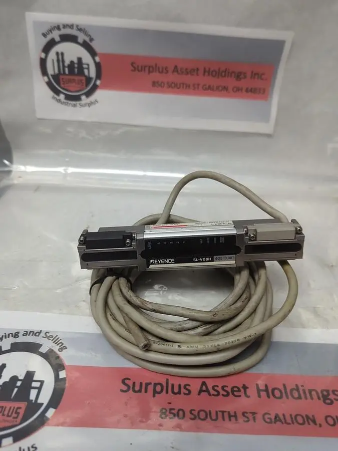 Used KEYENCE SL-V08H-T Cable & Wire | Surplus Asset Holdings #1206771