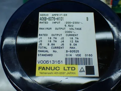 USED FANUC A06B6076H101