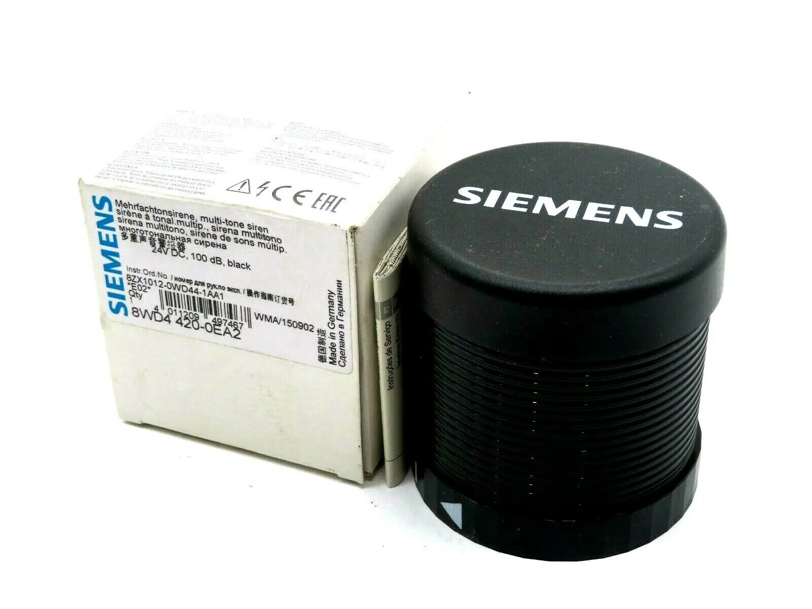 NEW SIEMENS 8WD4-420-0EA2 ROTATING LIGHT 8WD44200EA2