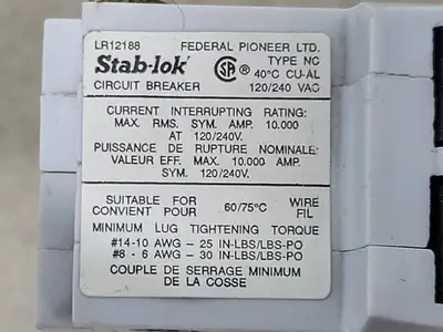 Used FEDERAL PIONEER NC0215 Switchgears British Columbia CA | Lenmark #239811
