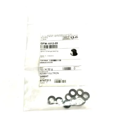 NEW IGUS IGLIDE FLANGED SLEEVE BEARING