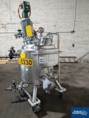 USED Precision 150 Liter Precision Stainless Reactor, 316L S/S, 45/100#