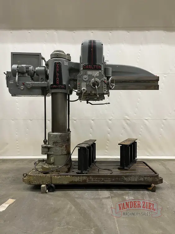 Used CARLTON 3A Radial Drills Michigan US | Vander Ziel Machinery Sales #480422