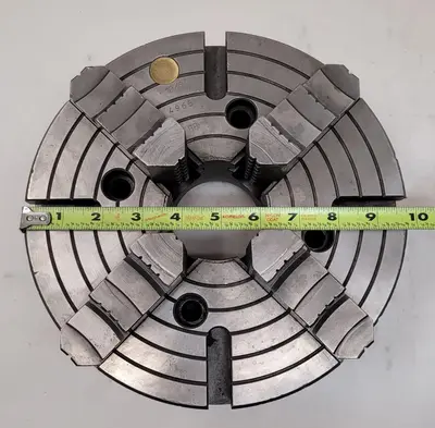 Used BISON 10" 4 JAW CHUCK Chucks Kentucky US | Aucto #1315788