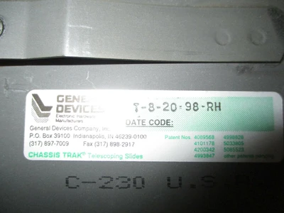 NEW General Devices C-230