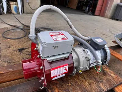 Feeder, Screw, 3.5" Diameter, PVC, Mild Steel, Direct Drive, 0.5 HP #5991397