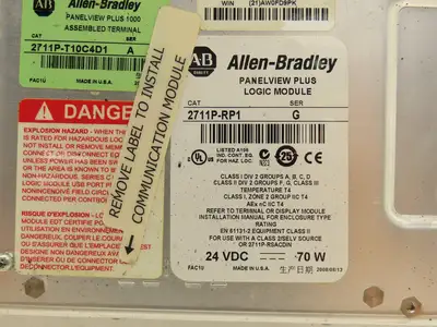 Allen Bradley 2711P-T10C4D1 PanelView Plus 1000 2711P-RDT10C  2711P-RP1