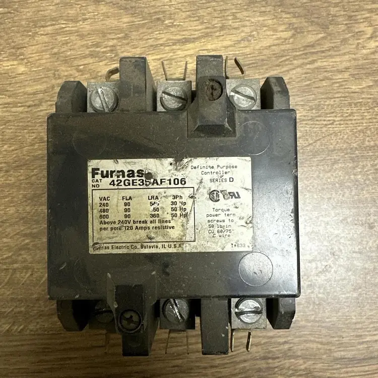 Used FURNAS 42GE35AF106 Miscellaneous Equipment (Electrical & Power) | Surplus Asset Holdings #1202018