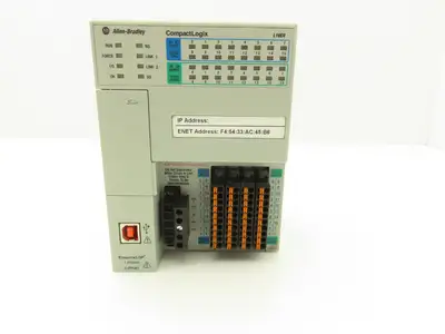 Allen Bradley 1769-L16ER-BB1B CompactLogix L16 DI/O 384KB Controller Series B
