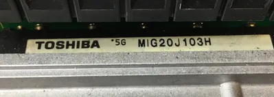 IIS DSD Delta Driver with Toshiba IGBT Module MIG20J103H 100VAC 1D