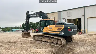Used 2022 HYUNDAI HX300AL Crawler Excavators South Carolina US | National Equipment Dealers #1422429
