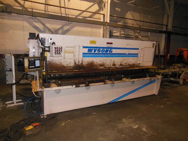 Used WYSONG H-5012 Power Squaring Shears (Inch) Michigan US | Presses for Industry #403421