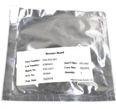 NEW SEALED DRESSER RAND 002-302-261 O RING KIT 002302261