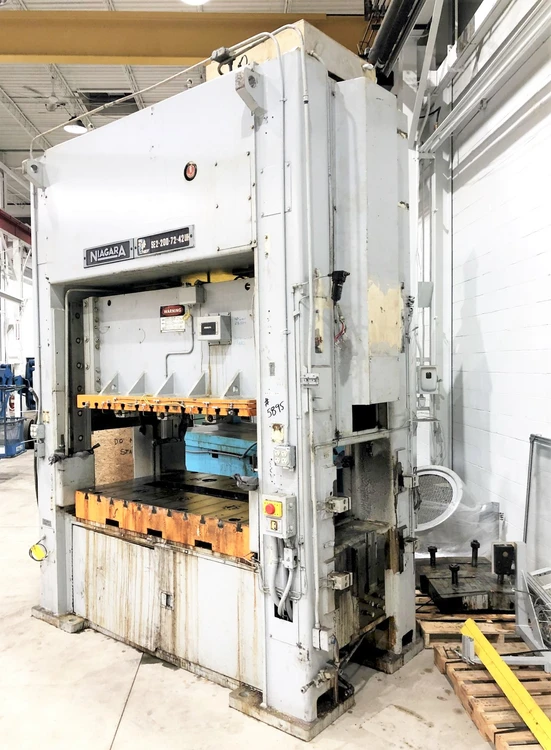 Used 1988 NIAGARA NIAGARA SE2-200-72-42-UH PRESS Straight Side Presses | Alma Machinery #898774