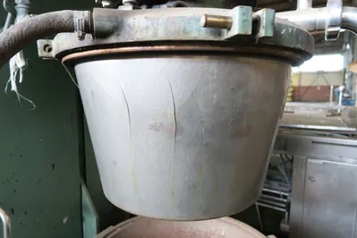 Fryma Vertical Coball Mill, Type MSZ-50
