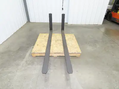Cascade B3H72SD Lumber Forks 4x2x72" Class 3 Steel Forklift 20" Carriage 8400lbs