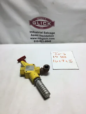 Parker LV8NAB Pneumatic Lockout Valve with Silencer Max Pressure 300PSI 2068kPa