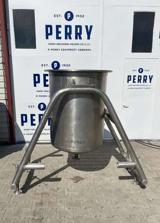 540 L Vertical Stainless Steel Storage Tank