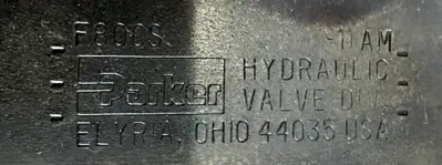 NEW PARKER F800S 11AM FLOW CONTROL VALVE 5000PSI