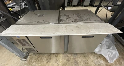 130-0127 Randell 9040K-7 60” Self Contained Sandwich Prep Table