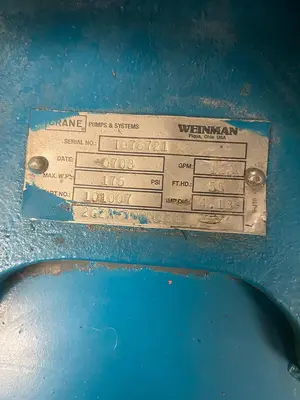 Used CRANE 2G2A-30PN22G Centrifugal Pumps Ohio US | Surplus Asset Holdings #1226287