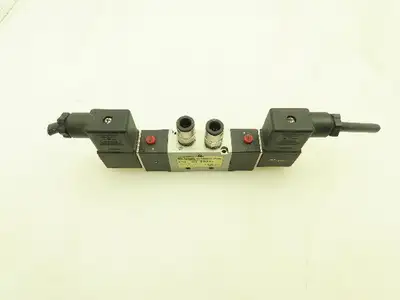 Neuma NV-6522 Pneumatic Air Solenoid Valve 5/2 5 Port 2 Pos 24VDC