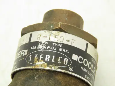 Sterlco R-150-F Temperature Regulating Valve 105-145°F 1/2" NPT