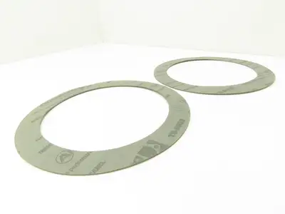 Ingersoll Rand 39487418 Flange Gasket Compressor 8-3/4"OD x 6-5/8" ID Lot of 2
