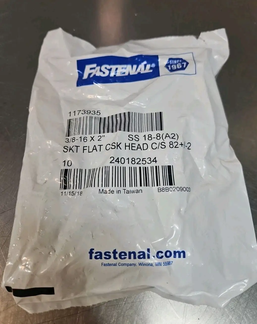 Used Fastenal FASTENAL 1173935 Nuts & Screws South Carolina US | Palmetto Automation #1160487
