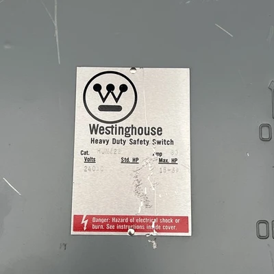 Used Westinghouse HUN322 Misc Industrial Equipment California US | Davliegogo LLC #1710112