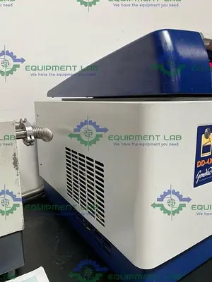 USED GENEVAC DD4 X EVAPORATOR W/ GENEVAC CVP 100 VACUUM PUMP