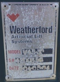 USED WEATHERFORD V4530