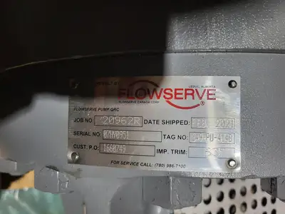 Used 2008 FLOWSERVE 25.08.05.2561M Parts (Hydraulics and Pneumatics) British Columbia CA | Lenmark #1440522