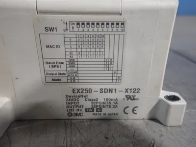 Used SMC EX250SDN1X122 PLC Input & Output Ohio US | HGR 24 #776812