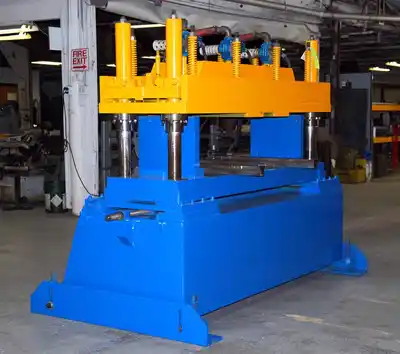 35 Ton x 3″ BRADBURY 4-Post Air Cut-Off Press