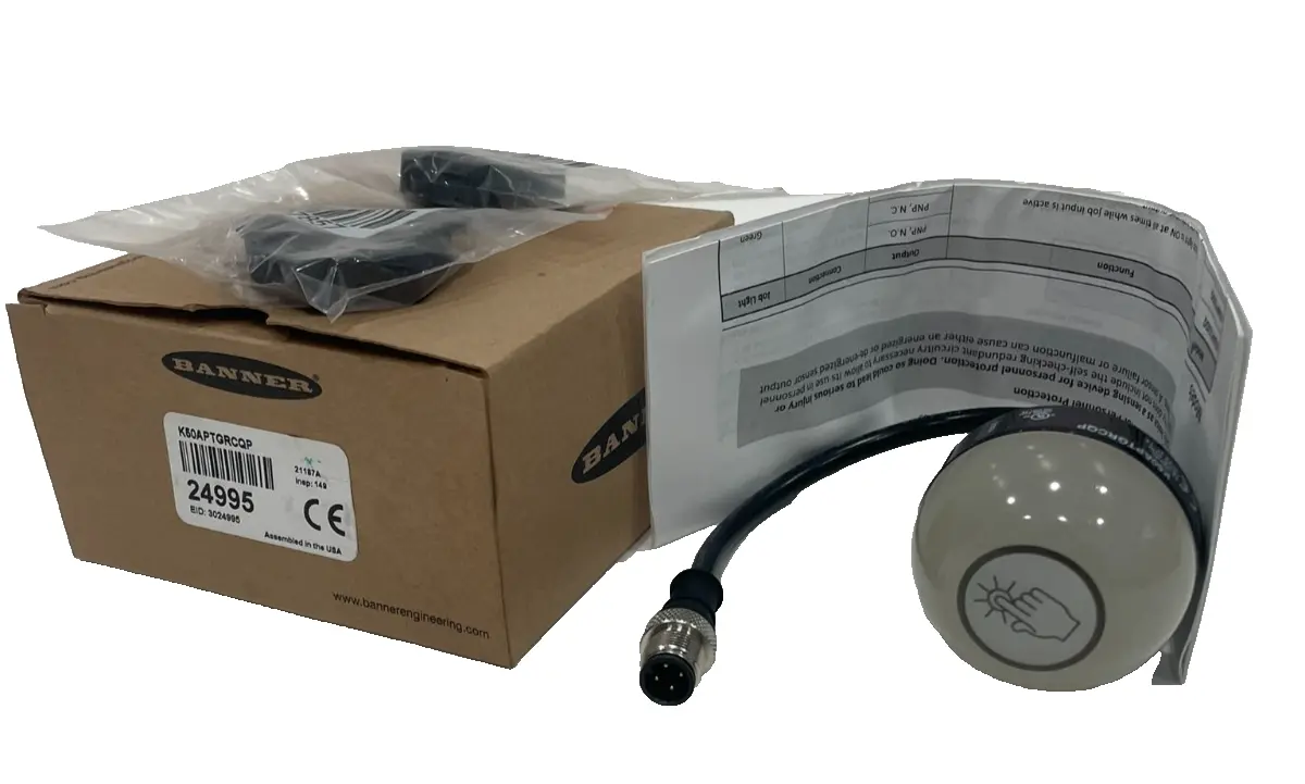 NEW BANNER ENGINEERING K50APTGRCQP TOUCH SENSOR 24995